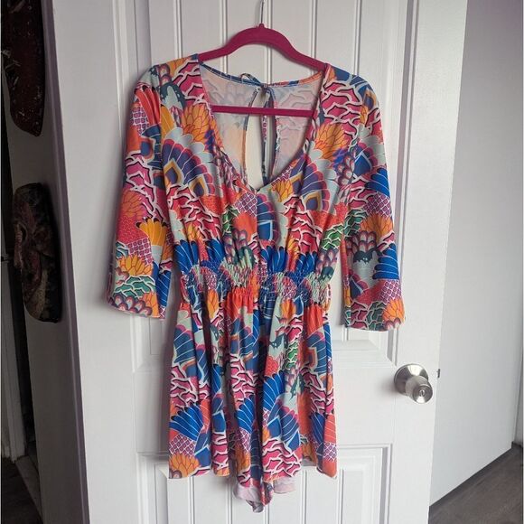 Blackmilk Pants - Blackmilk - XL FENIKKUSU KIMONO PLAYSUIT